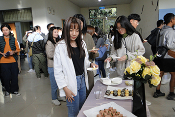 生態人文學系系友回娘家活動下午茶餐點