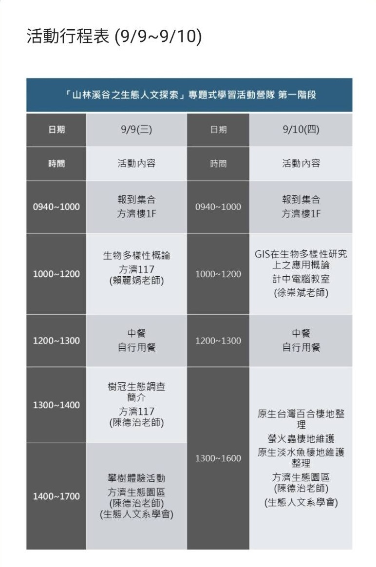 20260909-20260910活動行程