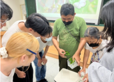 【特色教學】1122生態人文學系_大肚山紫斑蝶專家演講圖片