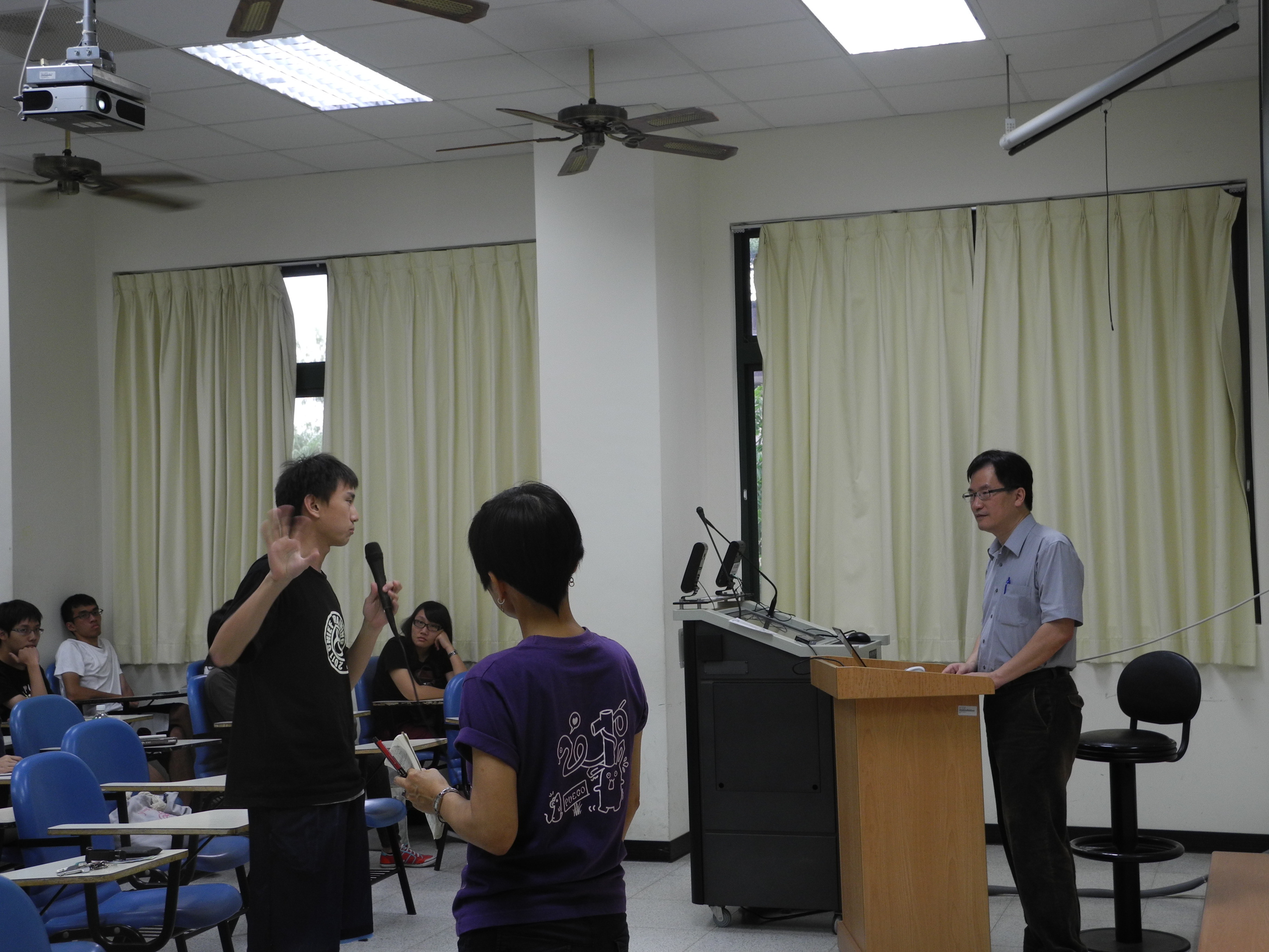 感謝中興大學環境工程學系莊秉潔教授蒞臨本系演講！
