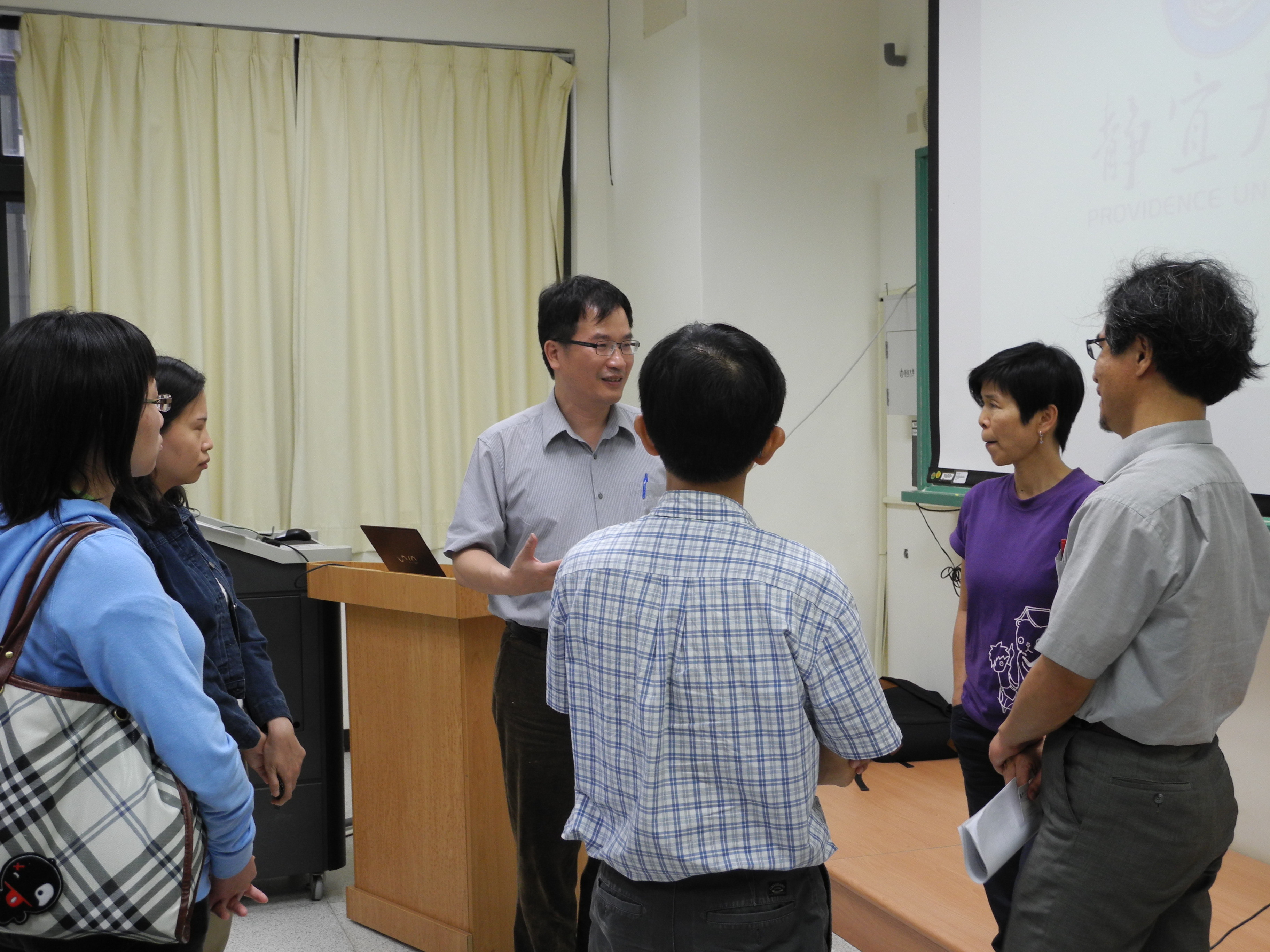 感謝中興大學環境工程學系莊秉潔教授蒞臨本系演講！